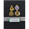 Image 1 : (4) Assorted Cap Badges