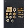 Image 2 : Assorted Royal Canadian Army Service Corp Cap, Shoulder & Collar Badges
