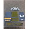 Image 2 : Canadian Armed Forces Beret & Assorted Air Force Epaulets & Badges
