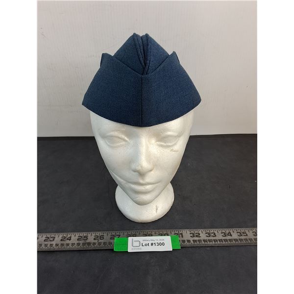 Unused Canadian "Blue Garrison" Presentation Cap - Size 7.25 - Mannequin Not Included