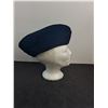 Image 3 : Unused Canadian "Blue Garrison" Presentation Cap - Size 7.25 - Mannequin Not Included