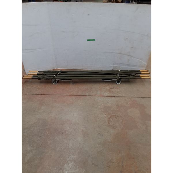 (2) Canadian Military Stretchers - 94" Length - Cannot Ship