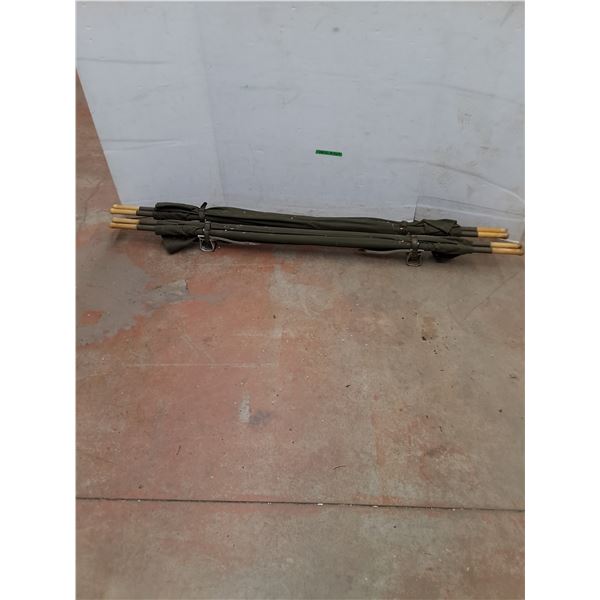 (2) Canadian Military Stretchers - 94" Length - Cannot Ship