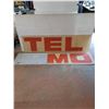 Image 1 : # Vintage Acrylic 24" Wide 2-Piece "Motel" Sign - 98" & 89" Lengths - Cannot Ship