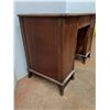 Image 6 : * Vintage Wooden 'Chippendale Styled' Kneehole Desk - 42x21x30" - Cannot Ship
