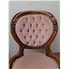 Image 4 : * Vintage "Victorian Style" Balloon-Back Chair - 35" High Back - Cannot Ship