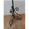 Image 3 : # Vintage Wrought Iron Teapot Stand w/Teapot & Oil Can - 50" High - Cannot Ship
