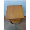 Image 3 : * Oak Office Side Shelf - 16x16x30" - Pickup Only