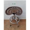 Image 1 : * Custom 'Vintage Tractor Seat' Bar Stool - 27" High - Not Adjustable - Cannot Ship