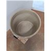 Image 3 : * Vintage Medalta #15 Stoneware Crock - 19.5" Diameter x 16.5" High - PU Only, Dolly Not Included