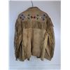 Image 2 : * Indigenous Styled Animal Skin Jacket - Approx Men's Large