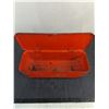 Image 2 : Vintage JI Case Machinery Metal Tool Box