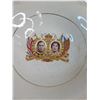 Image 2 : Vintage Ceramic Bowl Featuring George VI & Elizabeth 1937 Coronation, English Porcelain Basket
