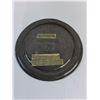 Image 2 : Antique Gun Metal 10" Communion Plate from England
