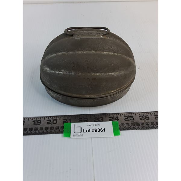 Antique Metal Dessert Mold