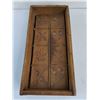 Image 2 : Antique Wooden Butter Press w/Floral Designs