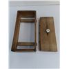 Image 3 : Antique Wooden Butter Press w/Floral Designs