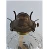 Image 2 : # Antique Victoria Brass Banquet Oil Lamp - Cannot Ship