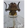 Image 3 : # Antique Victoria Brass Banquet Oil Lamp - Cannot Ship