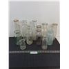 Image 1 : (11) Assorted Vintage Glass Bottles - Cannot Ship