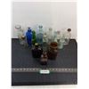 Image 1 : (14) Assorted Vintage Glass Bottles - Cannot Ship