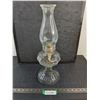 Image 1 : Antique Oil Lamp - 18" Tall - Cannot Ship