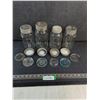 Image 1 : (4) Vintage Glass Canning Jars w/Extra Lids - Cannot Ship