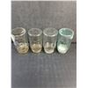 Image 2 : (4) Vintage Canning Jars w/Lids - Cannot Ship