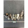 Image 1 : (21) Assorted Vintage Glass Bottles - Cannot Ship