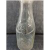 Image 2 : (2) Vintage Glass Milk Bottles - Pickup Preferred