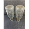 Image 4 : (2) Vintage Glass Milk Bottles - Pickup Preferred