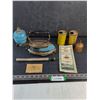 Image 1 : Vintage Coleman 4A Sad Iron w/Original Manual & Accessories