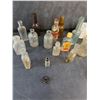 Image 2 : (29) Assorted Vintage Bottles, Ash Tray, Stopper, Embalmed Wasp - Cannot Ship