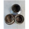 Image 2 : (3) Vintage Grease Hubcaps (Plymouth & Studebaker)
