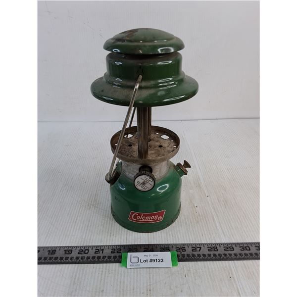 Coleman 335 Oil Lantern, Missing Globe - 12" High, Unknown Date
