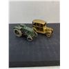 Image 2 : (2) Vehicle Ornaments (Brass Model 'T' & Resin Tractor)