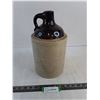 Image 1 : Vintage Stoneware Jug - 7" Diameter x 12" Tall - Pickup Preferred
