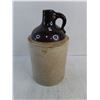 Image 2 : Vintage Stoneware Jug - 7" Diameter x 12" Tall - Pickup Preferred