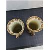 Image 3 : (2) Satsuma Oriental Ceramic Vases - 8.5" Tall