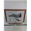 Image 1 : # Wood Framed "Eastern Wilderness" Print by M.S. Wittmann - 26.5 x 21.5" - Pickup Only