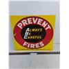 Image 1 : Vintage Metal 'Imperial Tobacco' Public Service Sign - 17" x 15"
