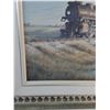 Image 2 : # Framed "Heading Out" Oil Painting by Dan Reid w/COA - 27" x 23" - Cannot Ship