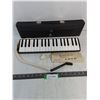 Image 1 : Vintage Hohner Mouth Organ w/Storage Tote (Latch Broken) - Untested