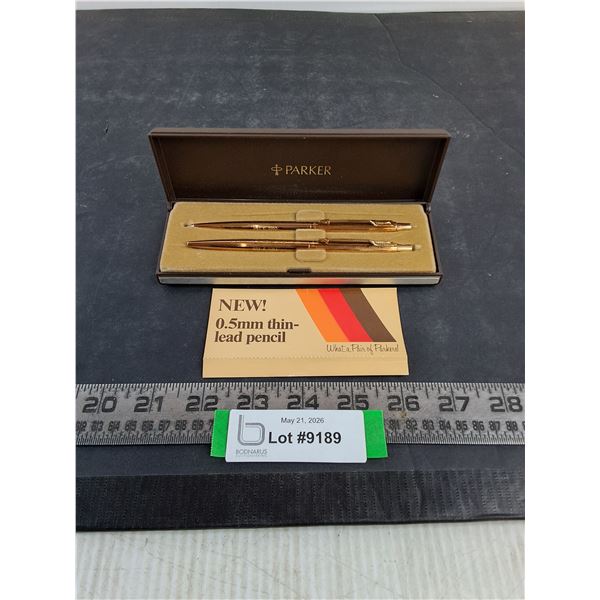 Engraved Parker Pen & Pencil Set