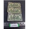 Image 1 : (3) Canadian $1 Bills from 1937