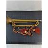 Image 2 : US Regulator Brass Bugle - 16" Length