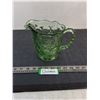 Image 1 : Vintage Green Glass Water Pitcher