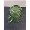 Image 3 : Vintage Green Glass Water Pitcher
