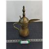 Image 1 : Antique Brass Coffee Pot