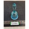 Image 1 : Vintage Fenton Opalescent Ice-Blue Hobnail Glass Bell